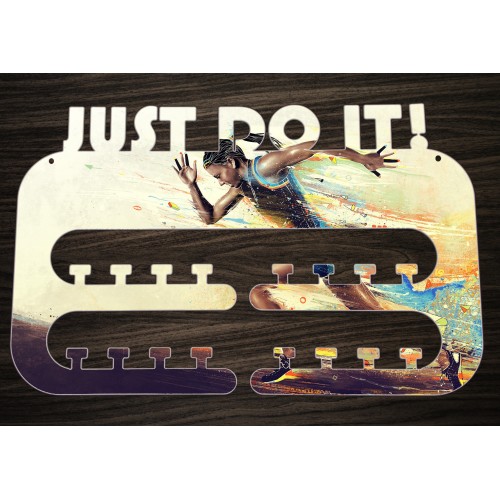 Медальница "Just do it"